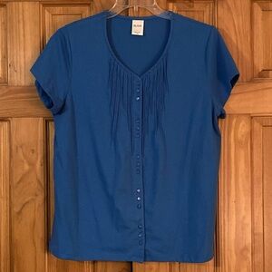 NWOT Blair Top Blouse Size L